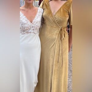 Baltic Born Velvet Wrap dress